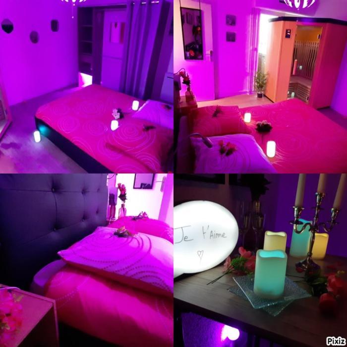 Luxe Sauna Privatif Et Grand Bain Jacuzzi A Deux A Biscarosse Plage Pour Nuit Romantique Avec Decoration Led Et Bougies Biscarrosse Bagian luar foto